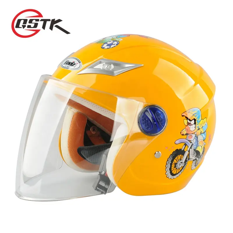 Diseño personalizado vintage carreras de carbono retro media cara casco de la motocicleta del visor para Haleys casco y pintura casco
