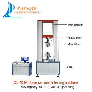 10 Tonnen Computer Universal Zug prüfmaschine Seil Zug festigkeit prüfmaschine - Product Image 2