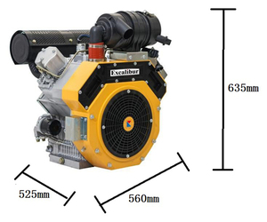 Jiangsu Excalibur SV292F motor silindir 25HP 25HP v-ikiz makine motorları CE <span class=keywords><strong>30</strong></span> Hp dizel motor