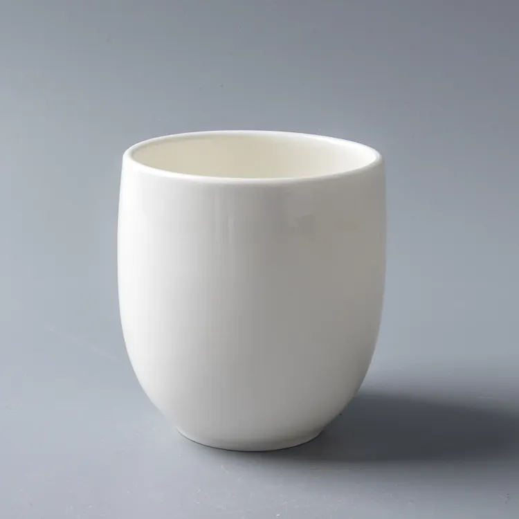 250ml Round tea cups cleaning ceramic Restaurant tableware Bone China Cup Set Japanese Style Tea Cup Chinese Ceramic Tea Set