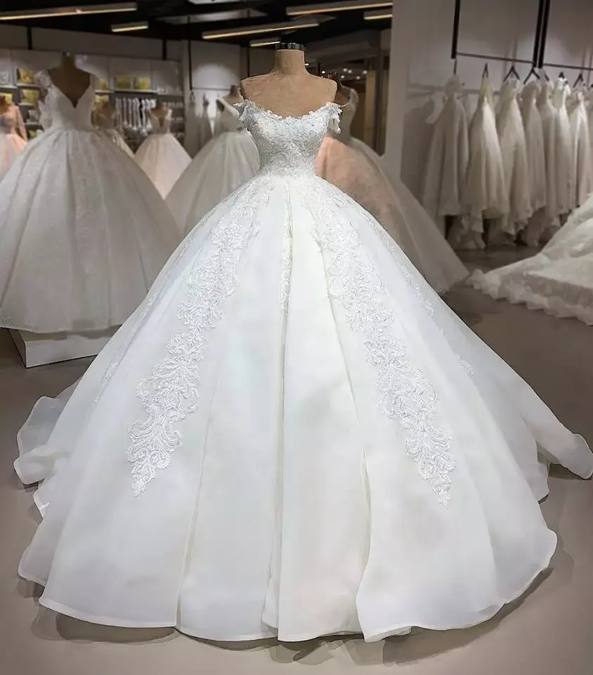 Vestido de baile turco de luxo, para casamento, de noiva