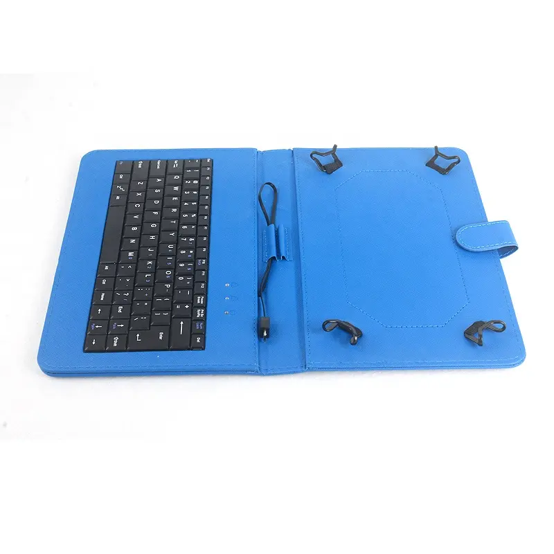 Funda Universal para tableta de teclado de 7,8,9 y 10 pulgadas/funda para teclado de cuero/funda de plástico para teclado USB