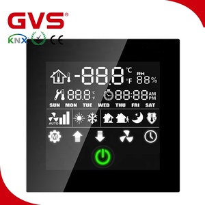 2019 neueste GVS KNX Temperatur Panel Zimmer Temperatur Controller Smart Home Automation System KNX Multifunktionale Thermostat - Product Image 5