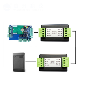 Wiegand 26/34/66 biometrico porta Controller di accesso con tastiera RS485 lettore convertitore di comunicazione per sistema di controllo accessi - Product Image 1