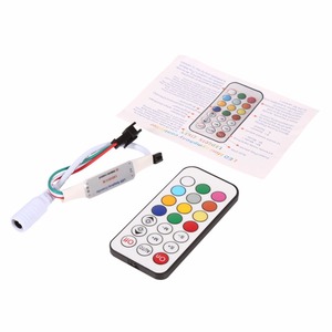 Беспроводной Радиочастотный пиксельный RGB светодиодный контроллер SP103E, цифровой адресный контроллер светодиодной ленты для WS2812 WS2811 SK6812 RGBW APA102 - Product Image 4