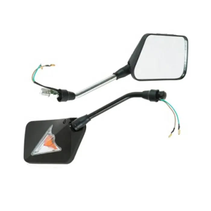 Espelho alto-falante gs125, espelho retrovisor lateral com seta