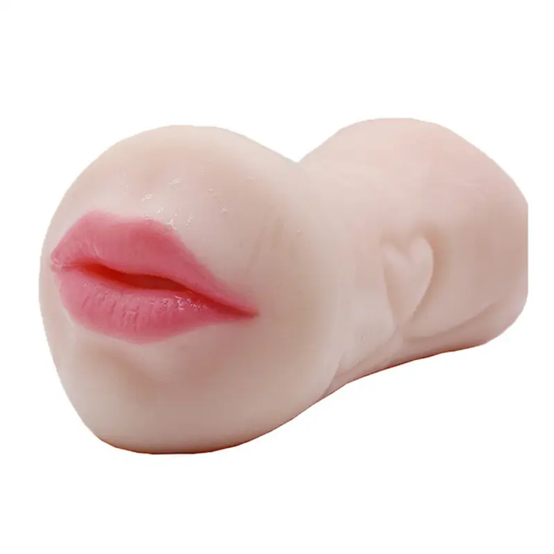 منتجات جنسية مثيرة ثلاثية الأبعاد حلق عميق مع أسنان مهبل صناعي استمناء للذكور ألعاب جنسية واقعية عن طريق الفم للرجال