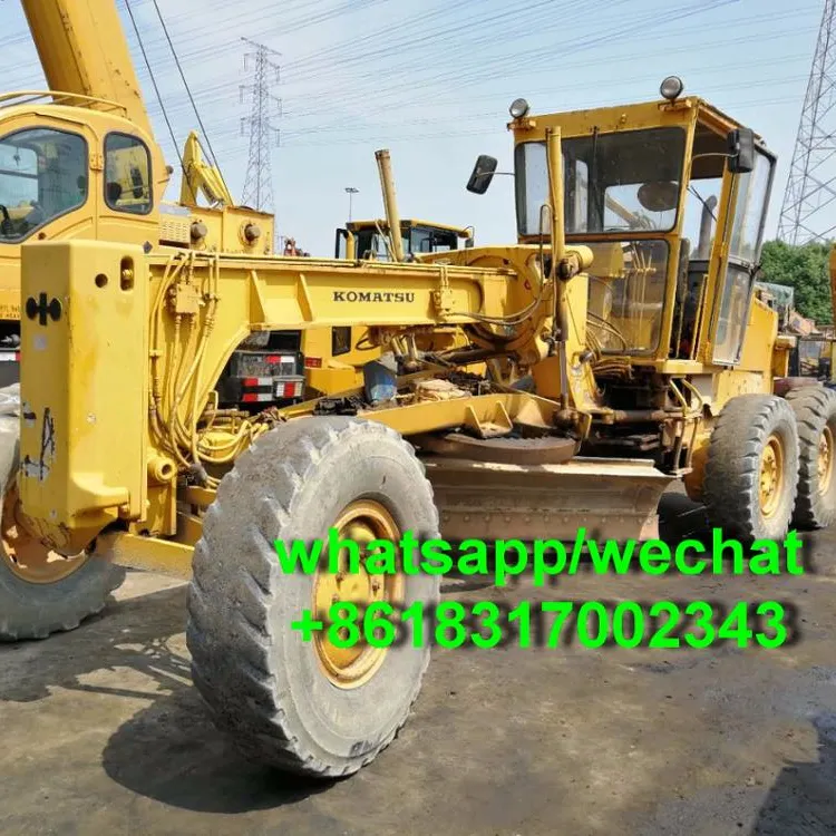 Japão Original Usado Komatsu Motoniveladora Komatsu GD511 À Venda