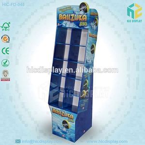 HIC 1/4 <span class=keywords><strong>Pallet</strong></span> <span class=keywords><strong>Display</strong></span> Gancio di Carta Espositore Piano in vendita