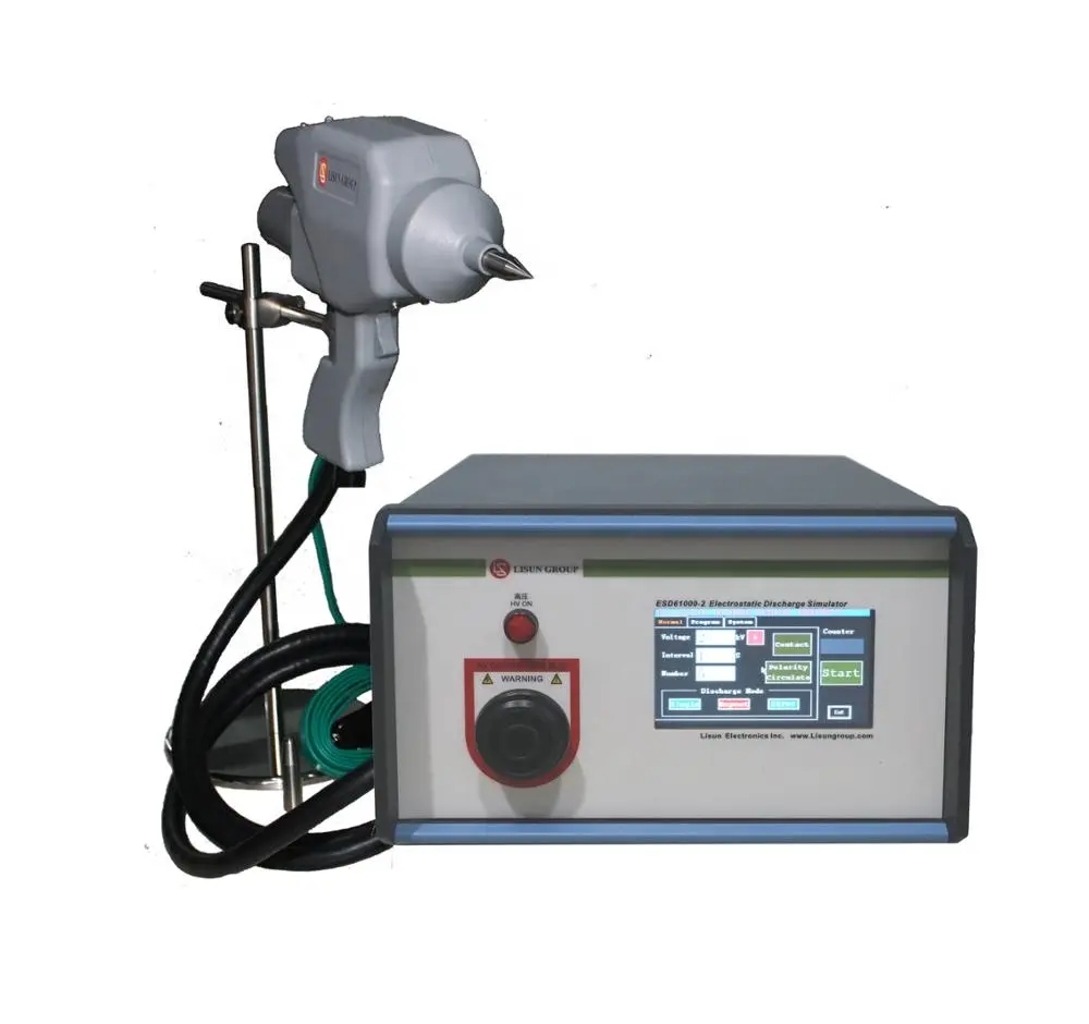 ESD61000-2 Simulateur De Décharge Électrostatique emp pistolet selon IEC 61000-4-2m pour l'électricité statique mesure