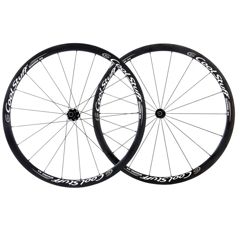 Hot Sale OEM Rennrad 700c Carbon Räder 88mm Carbon Draht reifen