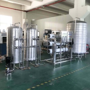 SUS304预处理3000LPH工业净水系统迷你污水处理厂价格