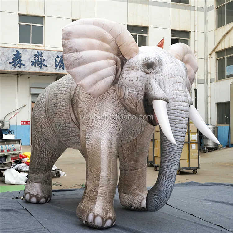 custom design inflatable elephant animals, giant inflatable elephant for promotion
