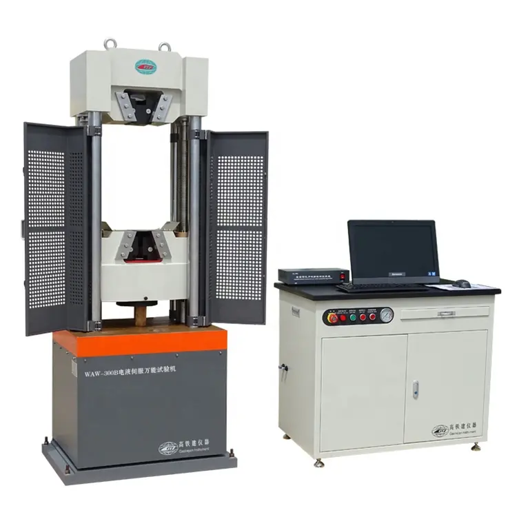 Wdw-100 composite materials manual second hand universal tensile testing machine 600kn hydraulic