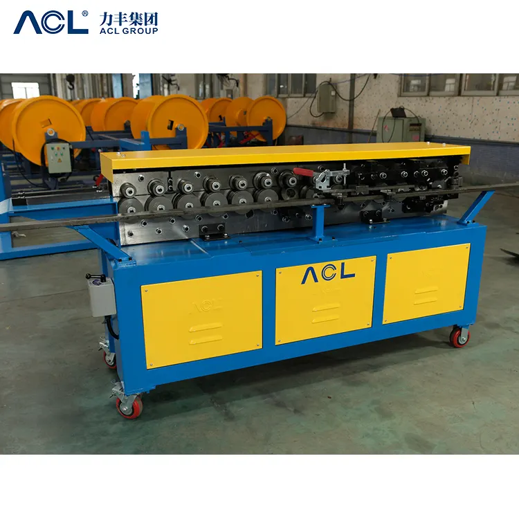 ACL HVAC Automatische Maschine zum Formen von Flanschen aus verzinktem Stahl
