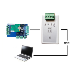 Adaptador personalizable USB Virtual COM a Wiegand de 26bits para transmisión de datos con soporte de logotipo personalizado - Product Image 2