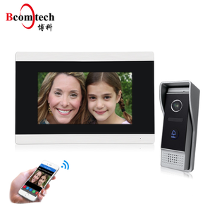 SIP IP doorphone system soporte POE incorporado wifi smartphone intercomunicador remoto, desbloqueo, monitoreo - Product Image 1
