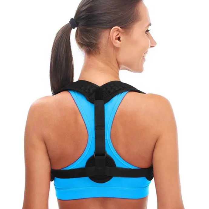adjustable shoulder support upper back posture corrector
