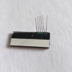 Piccolo sette 7 segmento 6 pins 9 cifre TN COG TIC33 display A CRISTALLI LIQUIDI per contatore del gas, contatore dell'acqua, contatore contatore elettrico. - Product Image 3