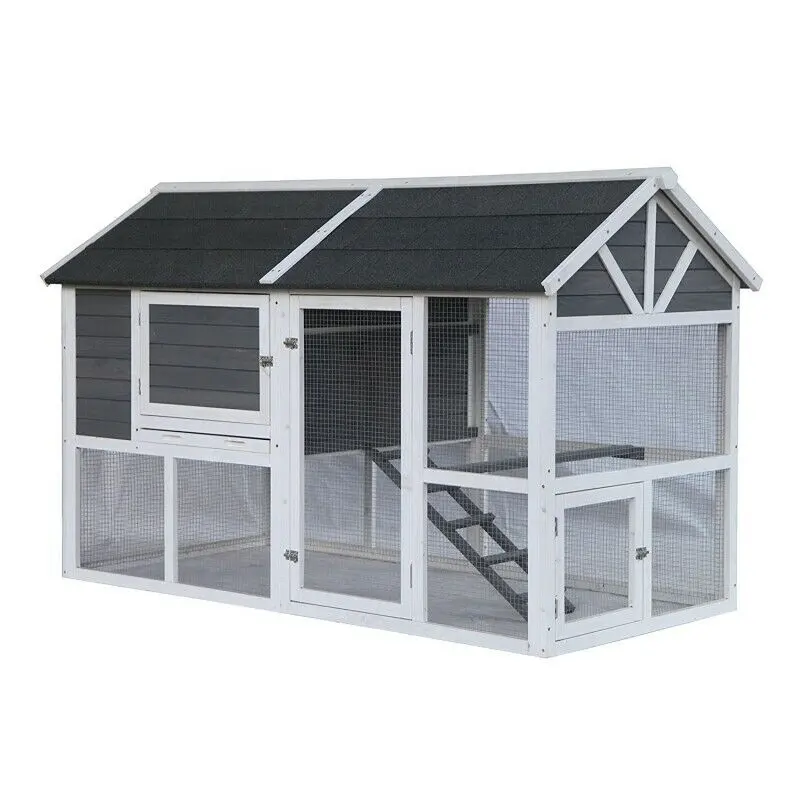 Cage d'extérieur en bois pour les animaux, miniature, très grandes, pour poules, poulailler, maisons, 4 pièces