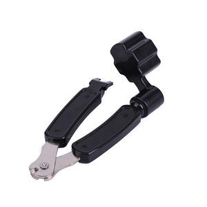 3 em 1 multi enrolador de corda de peg de guitarra de função com cortador