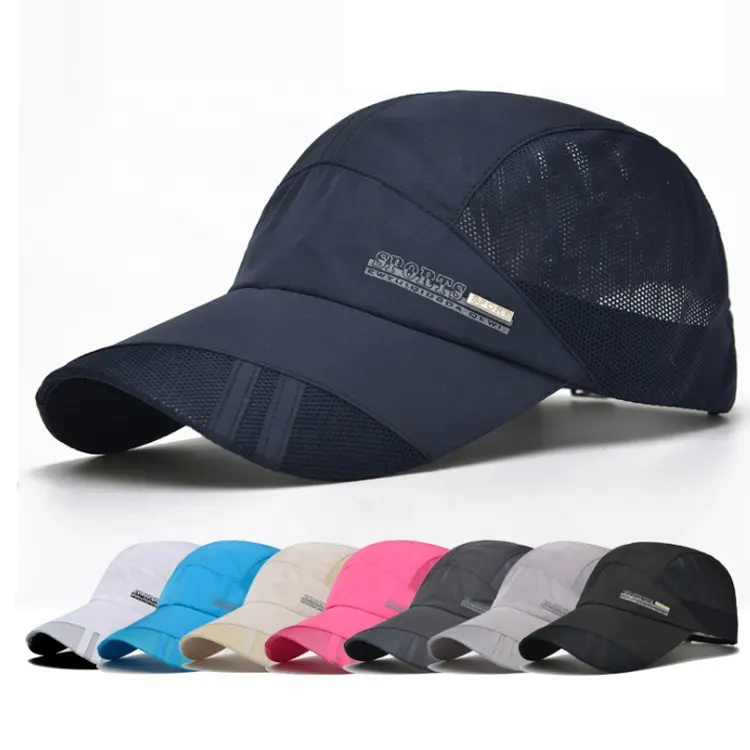 Gorra de verano de poliéster para correr