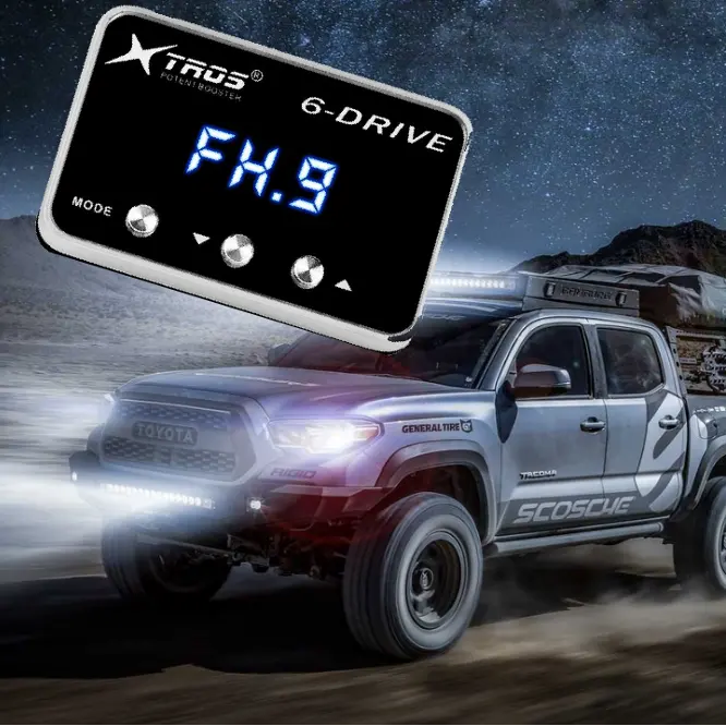 Xtros 6-drive pedal commander economizar combustível adequado para toyota, venda imperdível