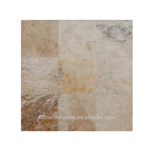 SLMF101-100-P travertine stone veneer floor