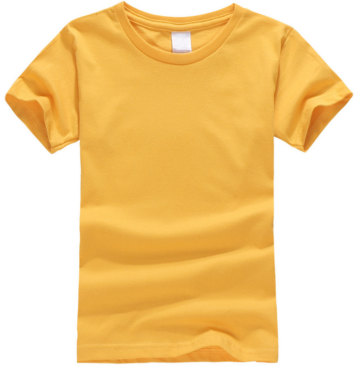 Byval Wholesale Summer Short Sleeve Cotton Children Plain t Shirt