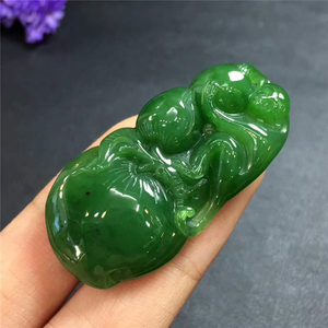 卸売天然ジャスパーネフライトジェイドルーズジェムストーンペンダント作りジュエリー