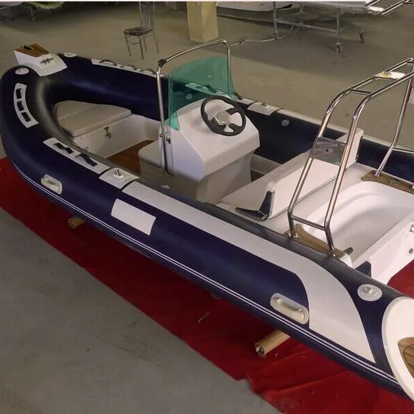 Barco de bordo inflável inflável jato de 16ft, 520 frp, velocidade, iate, barco