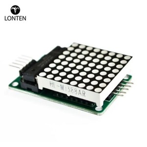 Lonten 10PCS MAX7219 Dot led-modul Matrix Modus MCU LED Display Control Modus Kit für arduinos