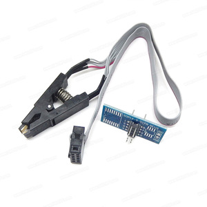 Soc8 SOP8 SOP formato Chip Flash IC Clip de prueba enchufe Adpter BIOS 24 25 93 programador Placa de módulo Programable - Product Image 3