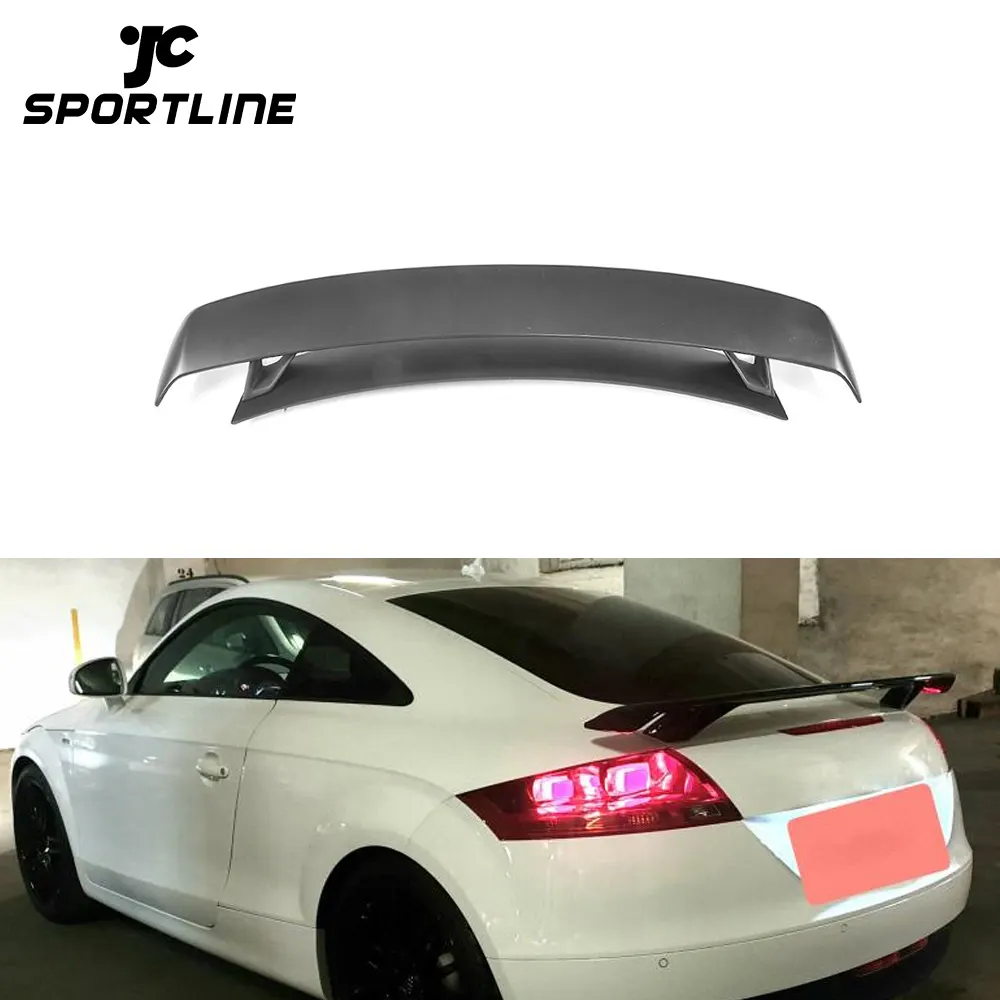 Siyah FRP Audi TT 8J TTS Spoiler MK2 TTS Coupe 2-Door 08-14