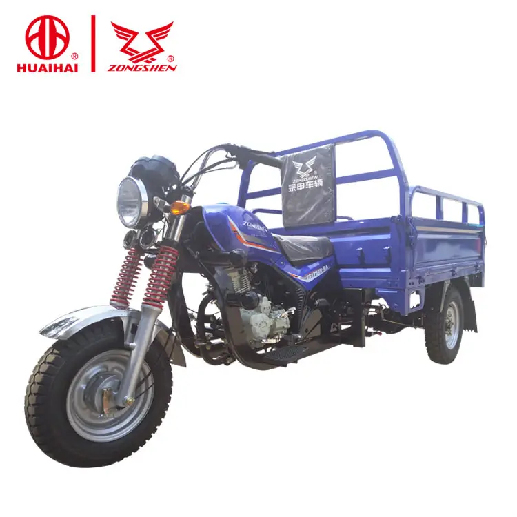 Phong Cách Phổ Biến 200cc Siêu Tải 3 Bánh Xe Lớn Xăng Động Cơ Ba Bánh