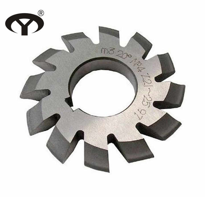 HSS M2 DP/Module Involute Gear Milling Cutter With PA20 PA14.5
