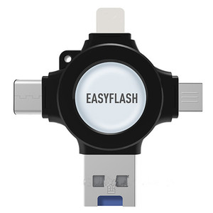 4 in 1otg usb สําหรับ iphone otg แฟลชไดรฟ์, 4 in 1 อะแดปเตอร์ otg สําหรับการ์ด, pc, ประเภท c 64gb - Product Image 1