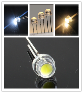סופר גדול קרן 0.2 W <span class=keywords><strong>5mm</strong></span> strawhat <span class=keywords><strong>LED</strong></span> דיודה 22-25lm <span class=keywords><strong>60mA</strong></span> עם 160 תואר רפלקטור