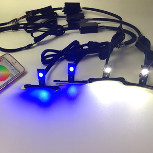 Motorcycle <strong>Led</strong> Headlight Laser Strobe Car Projector <strong>Led</strong> Driving Light with Cob Angle Eye. - Product Image 3