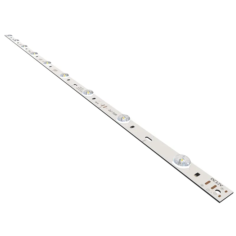 Obiettivo ad alta Luminosità Ha Condotto La Striscia Rigida Ha Condotto La Striscia Rigida Bar 12Led 9Led 6Led Per Metro di ROHS del Ce PCB in alluminio