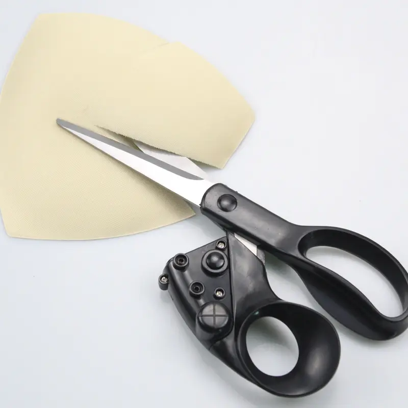 New Professional Laser Scissors Guiadas Para Artesanato Presentes de Embrulho Tecido Laser Tesoura Para Tecido