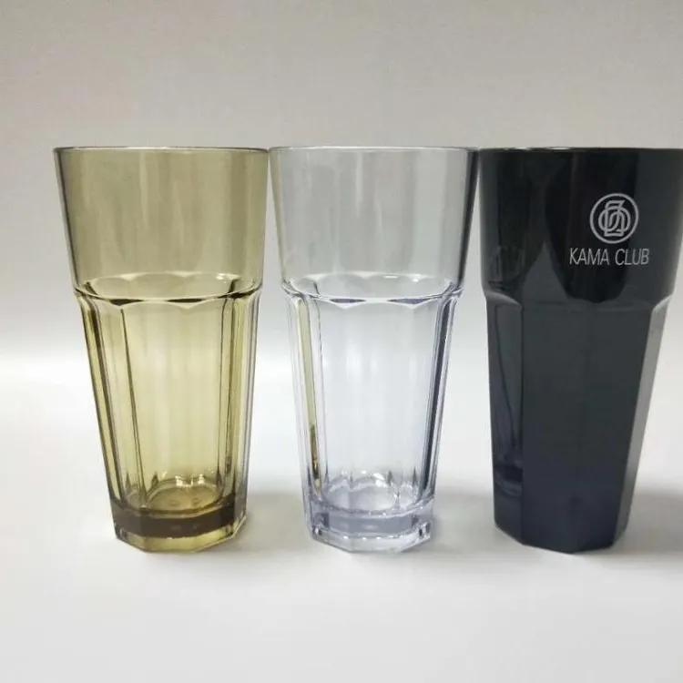 Praticamente Inquebrável Policarbonato Resistente Remédio Plastic Half Pint Vidro