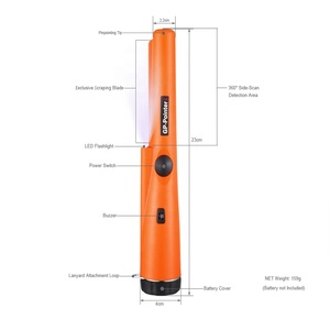 เครื่องตรวจจับโลหะ GP-Pointer S 2019,ใหม่เครื่องตรวจจับตัวชี้ตำแหน่งโลหะแบบมือถือพร้อมซองหนังล่าสัตว์ - Product Image 2