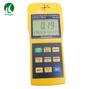 TENMARS TM-192 EMF metre 2/20/200uT 3 eksenli manyetik alan ölçer 30Hz-2000Hz elektromanyetik alanlar Tester - Product Image 6
