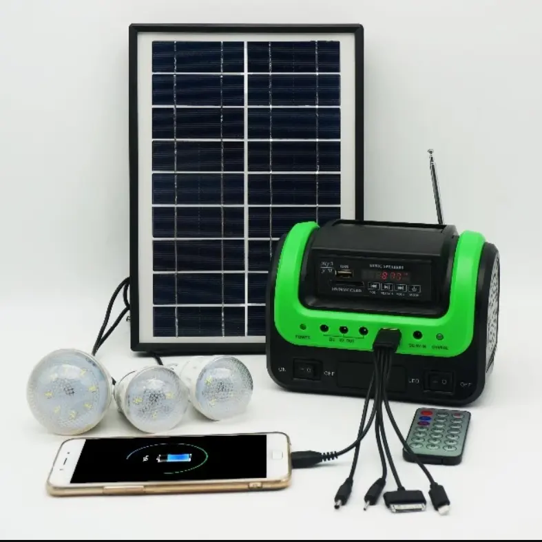 제조소 도매 태양 전지 패널 조명 시스템 diy 키트 아프리카 홈