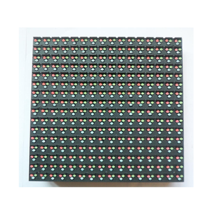 P10 SMD открытый фиксированный рекламный светодиодный дисплей открытый один красный цвет DIP светодиодный модуль - Product Image 1