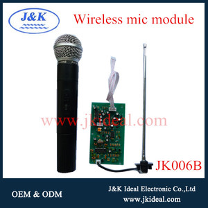 受信機モジュール付きJK006VHFワイヤレスハンドヘルドマイク - Product Image 3