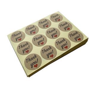 Free Wholesale <strong>Custom</strong> Logo <strong>Stickers</strong> Round Die Cut Decorative Paper <strong>Stickers</strong> for Home Decoration From China Supplier - Product Image 1