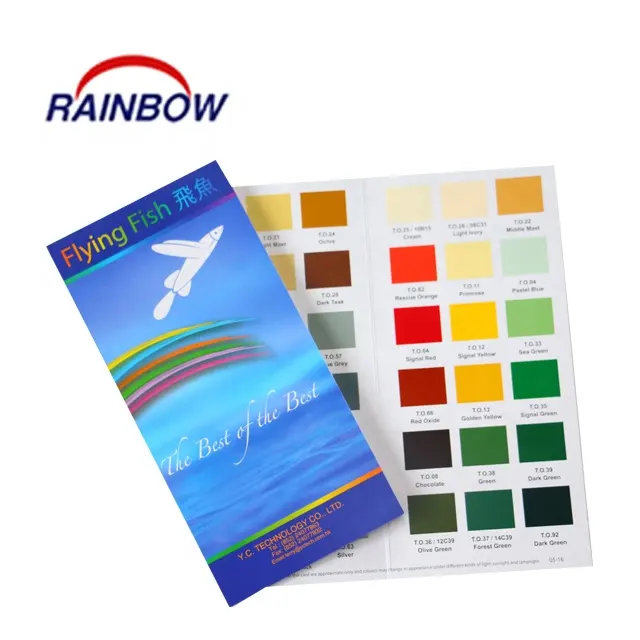 Promotional Colour swatch with nice printing