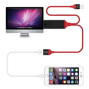 手机到HDMI电视电缆支持iOS和Android到1080P HDTV线，用于iOS和Android和类型C USB 3.1设备 - Product Image 4